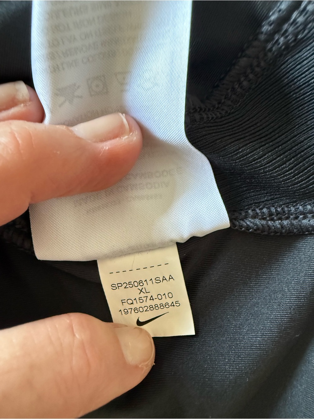 Nike Dri-FIT Black Golf Polo Shirt Women’s XL Athletic Performance Top - Picture 11 of 11